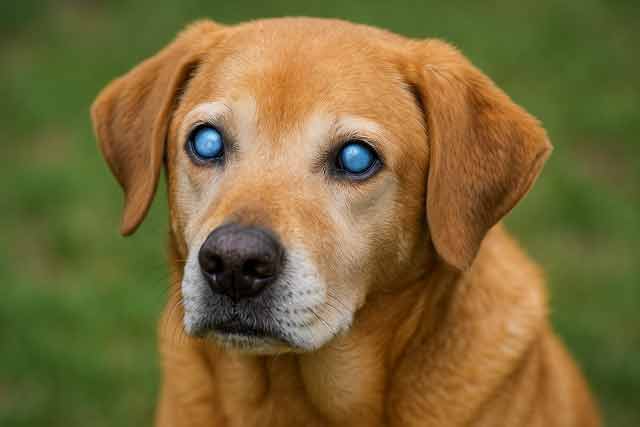 犬の目が青白いときの対策・治療・受診のポイント