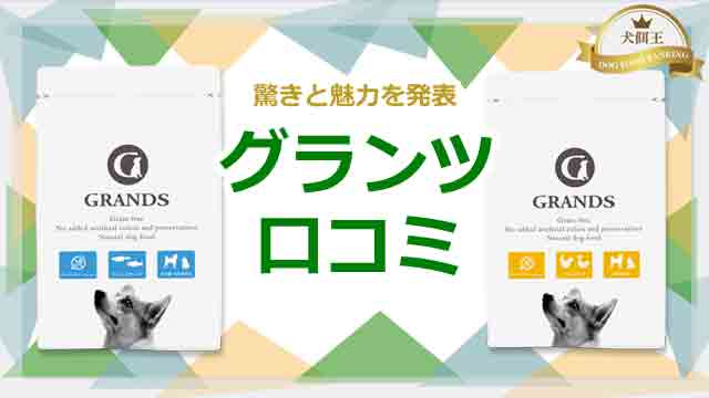 グランツドッグフード私の口コミ|驚きと魅力を発表します!