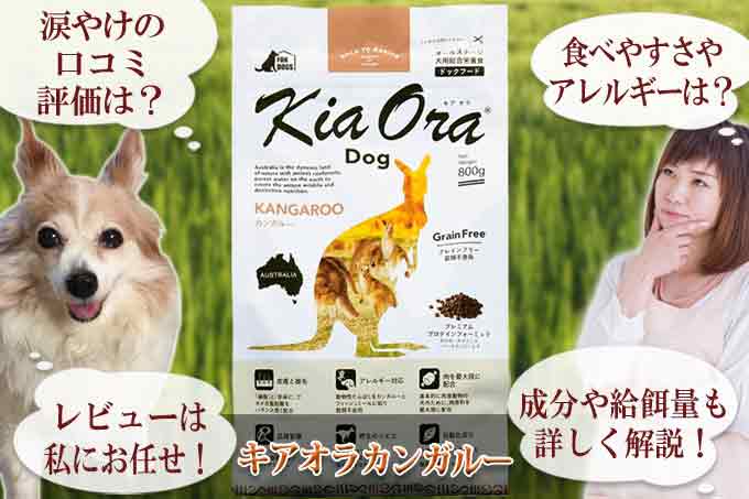 キアオラカンガルーの涙やけの口コミで評価は！感動の声を総まとめ！